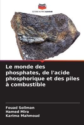 Book cover for Le monde des phosphates, de l'acide phosphorique et des piles à combustible