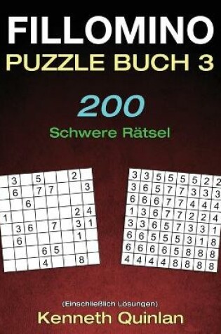 Cover of Fillomino Puzzle Buch 3