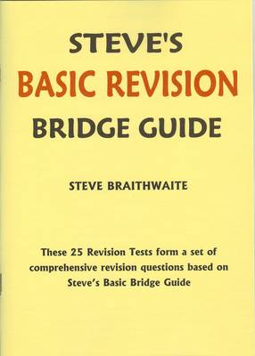 Book cover for Steve's Basic Revision Bridge Guide