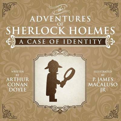 Book cover for A Case of Identity - Lego - The Adventures of Sherlock Holmes