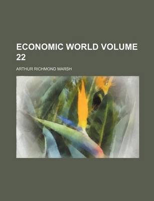 Book cover for Economic World Volume 22
