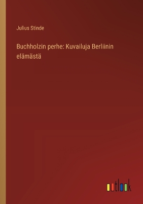 Book cover for Buchholzin perhe