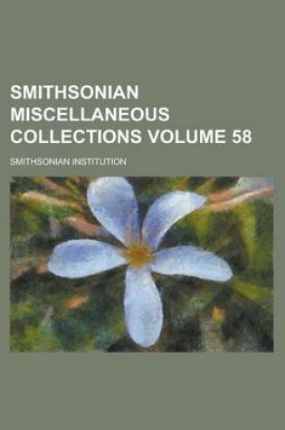 Cover of Smithsonian Miscellaneous Collections (V. 11 1874)