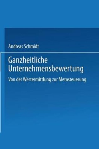 Cover of Ganzheitliche Unternehmensbewertung