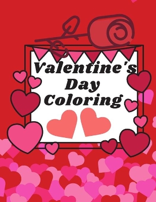 Book cover for Valentines Day Coloring