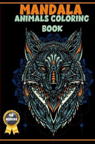 Cover of Mandala Animals Coloring Book