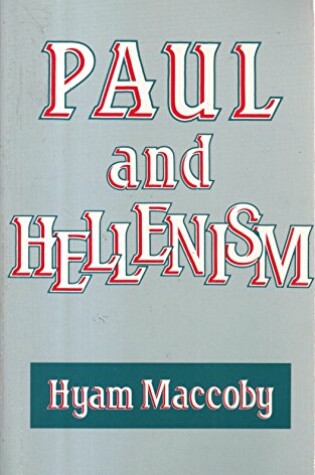 Cover of Paul and Hellenism