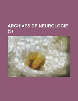 Book cover for Archives de Neurologie (9)