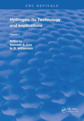 Book cover for Hydrogen: Its Technology and Implication