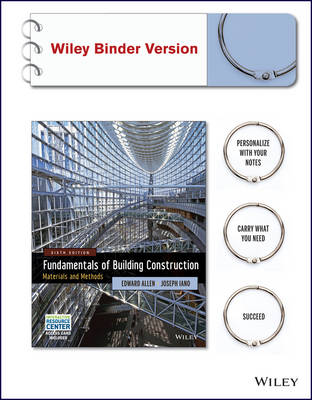 Book cover for Fundamentals of Building Construction: Materials and Methods with Interactive Resource Center Access Card, 6th Edition Binder Ready Version