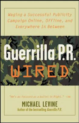 Book cover for Guerrilla PR Wired