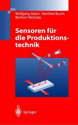 Book cover for Sensoren für die Produktionstechnik