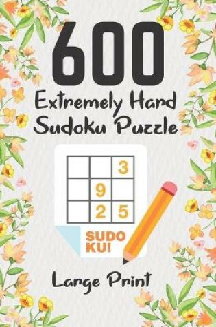 Cover of Extremely Hard Sudoku Puzzle Large Print