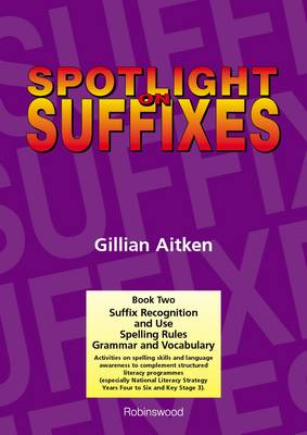 Book cover for Spotlight on Suffixes Book 2