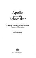 Book cover for Apollo Versus the Echomaker