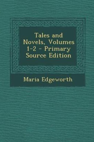 Cover of Tales and Novels, Volumes 1-2
