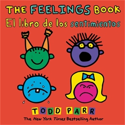 Book cover for The Feelings Book / El libro de los sentimientos (Bilingual edition)