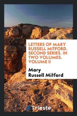 Book cover for Letters of Mary Russell Mitford