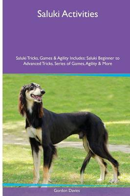 Book cover for Saluki Activities Saluki Tricks, Games & Agility. Includes