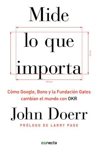 Cover of Mide lo que importa: Cómo Google, Bono y la Fundación Gates cambian el mundo con OKR / Measure What Matters