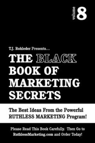 Cover of The Black Book of Marketing Secrets, Vol. 8