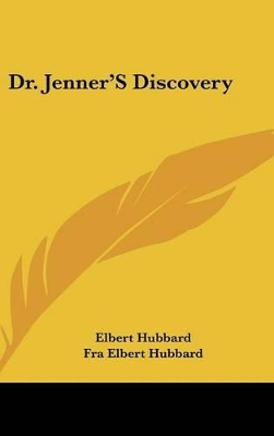 Book cover for Dr. Jenner's Discovery