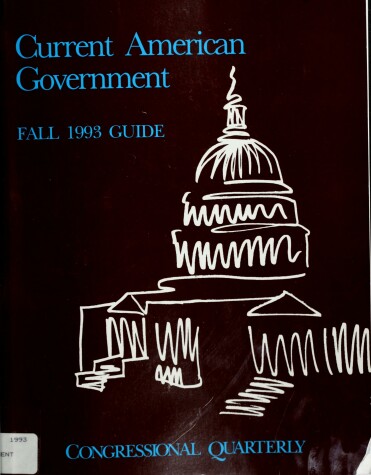 Book cover for Guide to Current American Government, Fall 1993