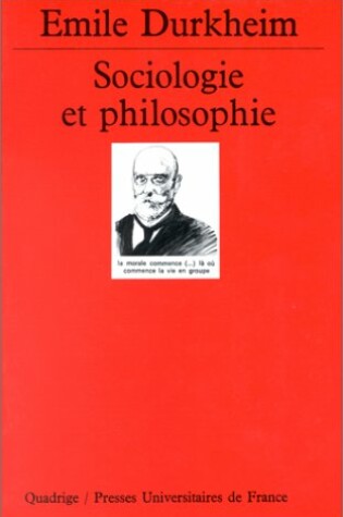 Cover of Sociologie Et Philosophie