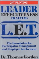 Book cover for Leader Effectiveness Training L.E.T.