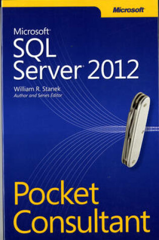 Cover of Microsoft SQL Server 2012 Pocket Consultant