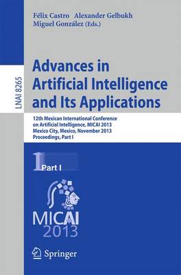Book cover for Advances in Artificial Intelligence and Its Applications