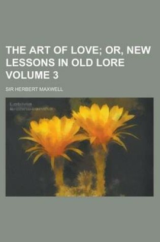 Cover of The Art of Love Volume 3