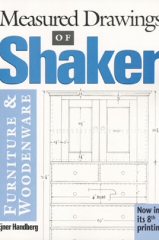 Cover of Measured Drawings of Shaker Furniture and Woodenware