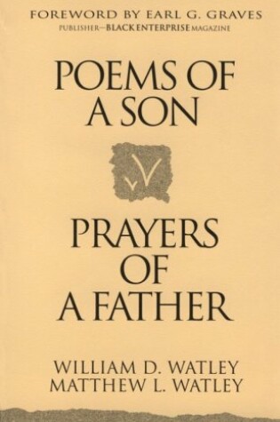 Cover of Poems of a Son, Prayers of a Father