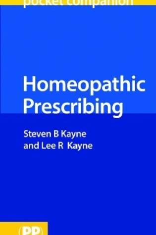 Cover of Homeopathic Prescribing Pocket Companion