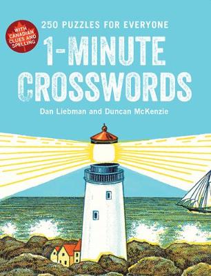 Book cover for 1-Minute Crosswords: 250 Puzzles for Everyone