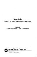 Book cover for Ngambika