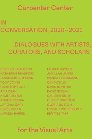 Cover of In Conversation, 2020-2021