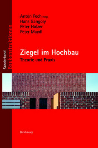 Cover of Ziegel im Hochbau