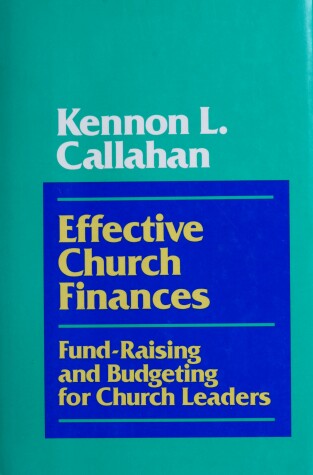 Book cover for Effective Church Finance