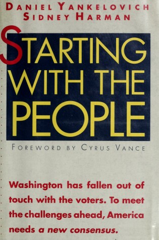 Cover of Starting with the People