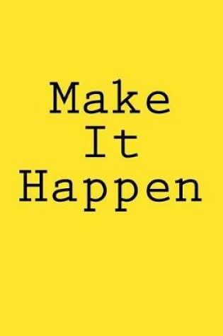 Cover of Make It Happen