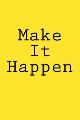 Book cover for Make It Happen