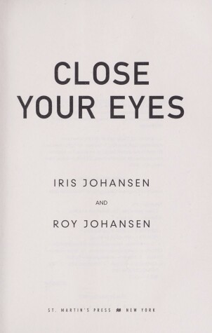 Book cover for Close Your Eyes