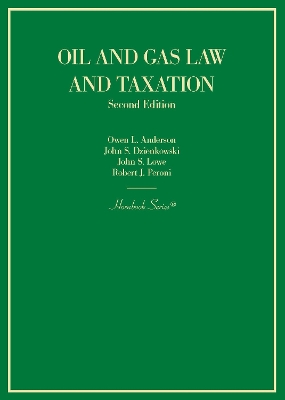 Cover of Oil and Gas Law and Taxation