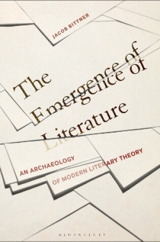 Cover of The Emergence of Literature