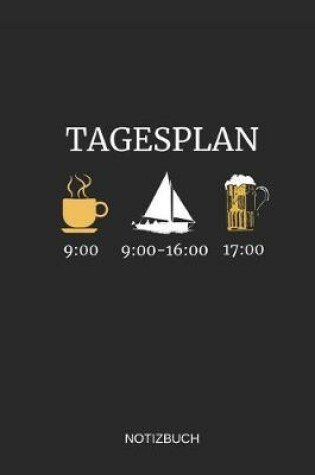 Cover of Tagesplan Notizbuch