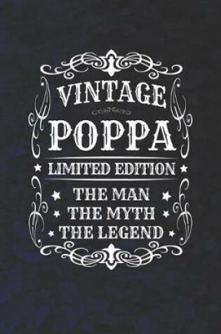 Cover of Vintage Poppa Limited Edition The Man Myth The Legend