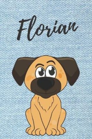 Cover of Florian Hunde-Notizbuch A5 / Malbuch / Tagebuch