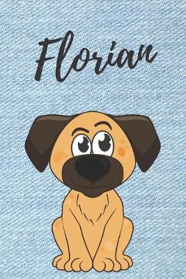 Book cover for Florian Hunde-Notizbuch A5 / Malbuch / Tagebuch